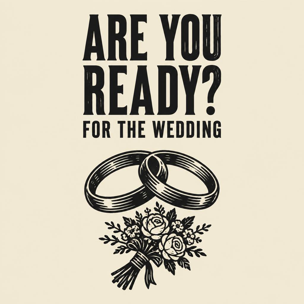 Are You Ready… For the Wedding