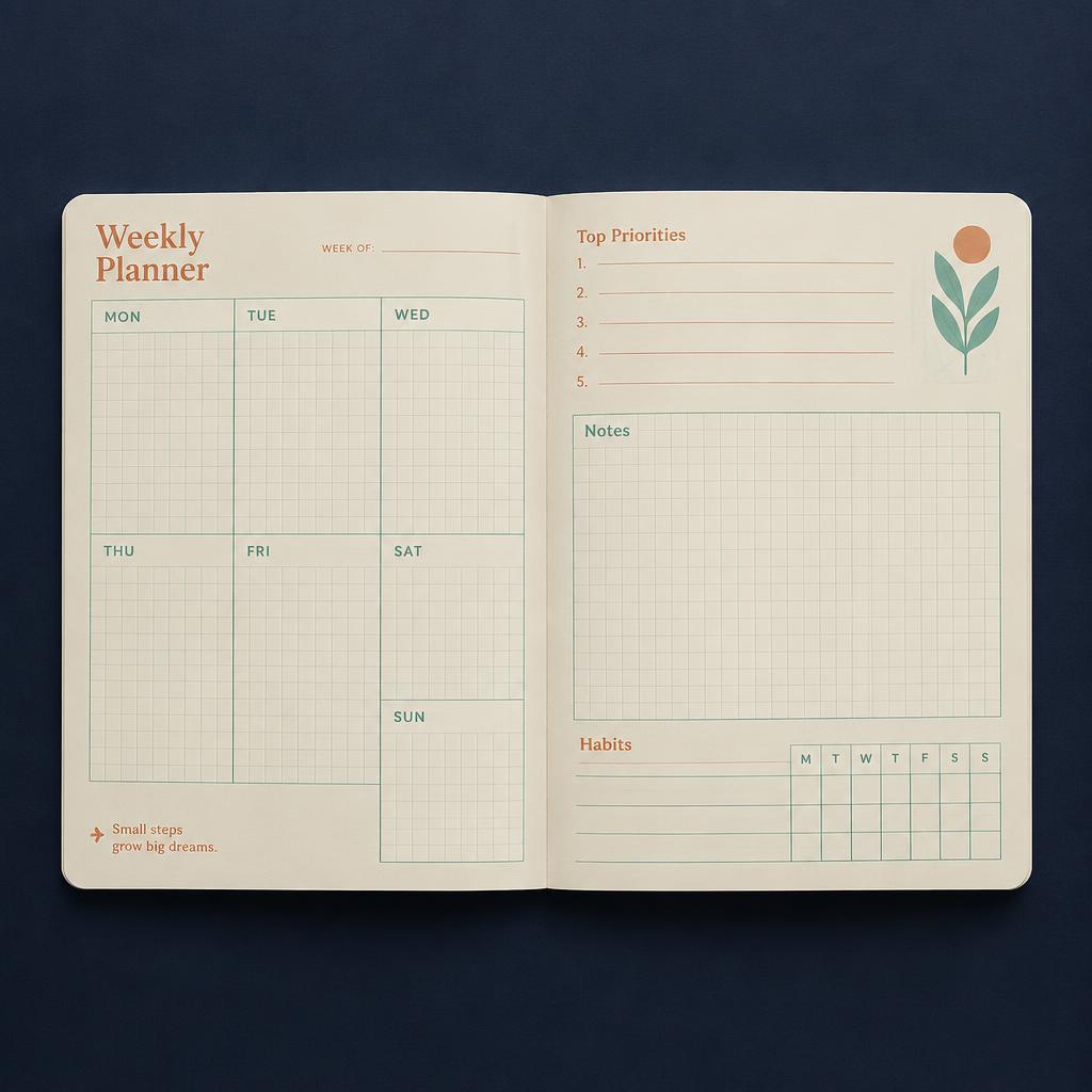 Slow Week Planner